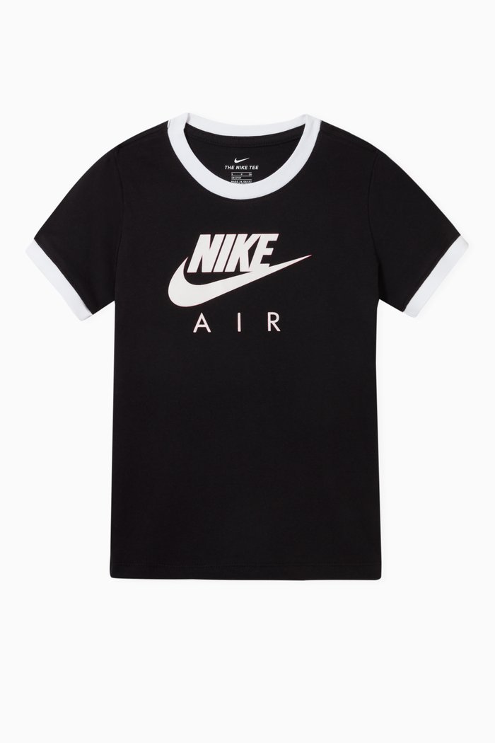 

Air Ringer T-Shirt in Jersey, Black