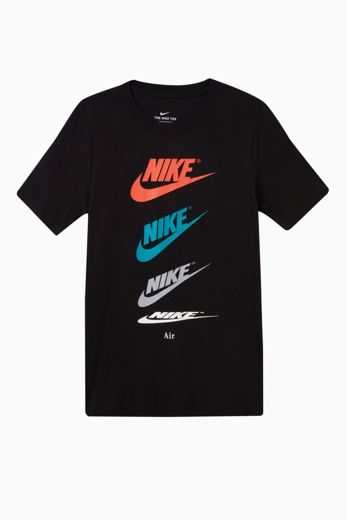

Sportswear Futura Repeat T-Shirt in Jersey, Black