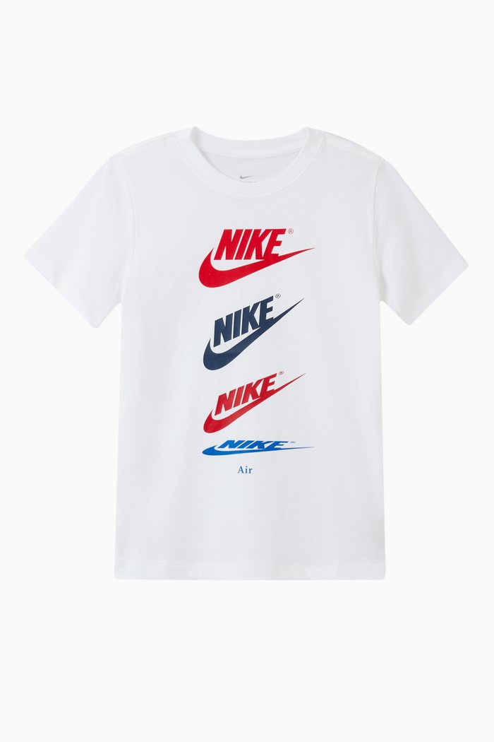 

Sportswear Futura Repeat T-Shirt in Jersey, White
