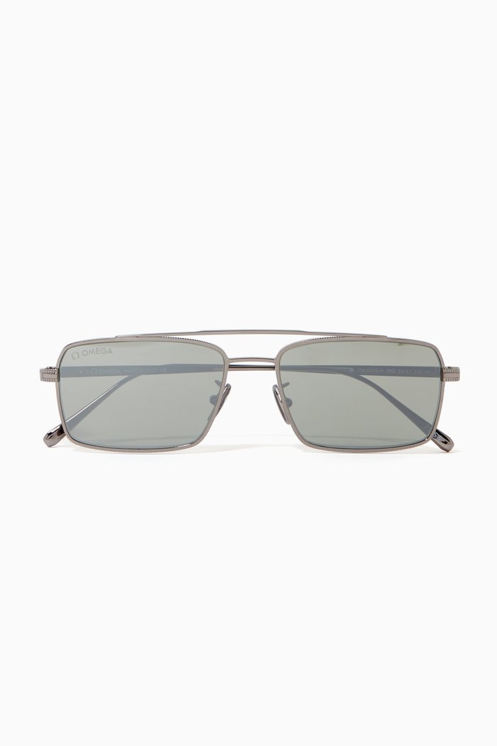 

Rectangle Sunglasses, Grey