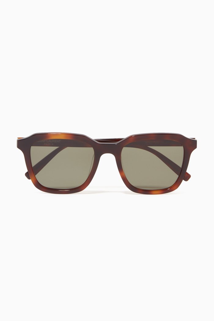 

Square Sunglasses in Acetate, Brown