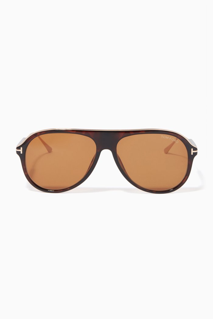 

Nicholai Sunglasses in Acetate, Brown
