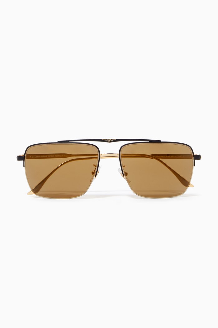 

D-frame Sunglasses, Black