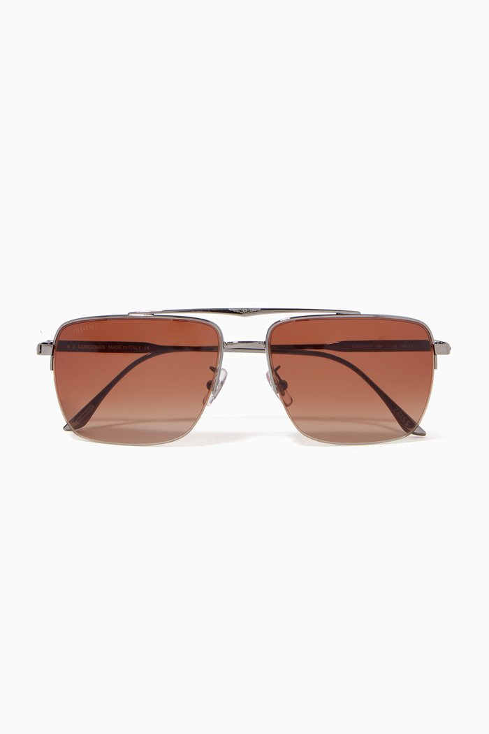 

D-frame Sunglasses, Grey