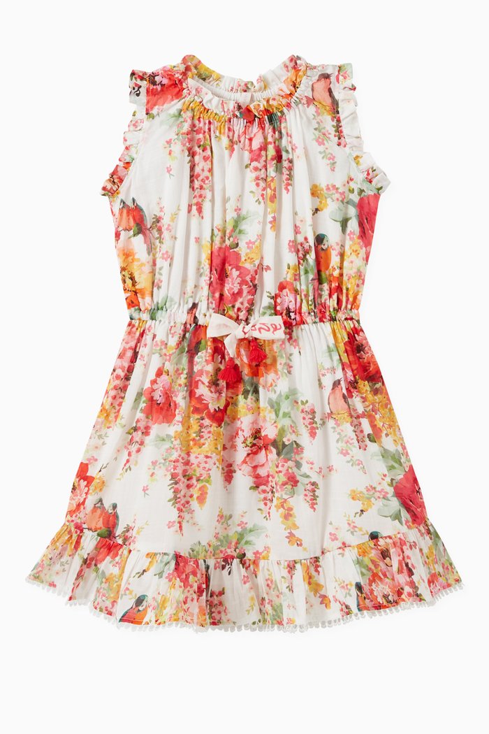 

Mae Flip Dress in Cotton, White