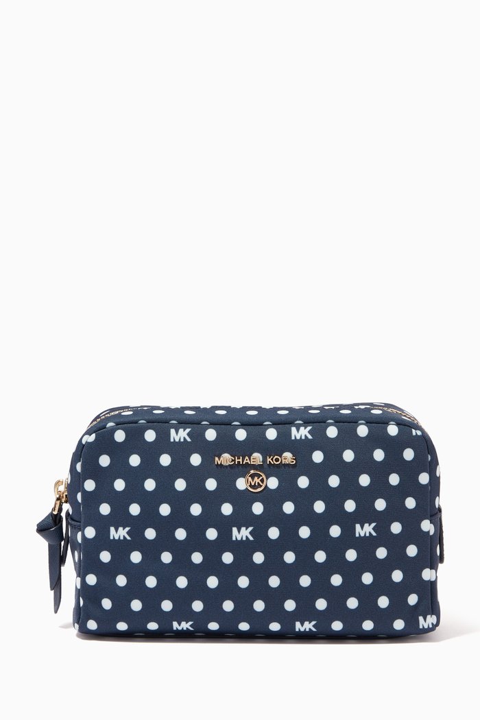 

Medium Travel Pouch in Nylon, Blue