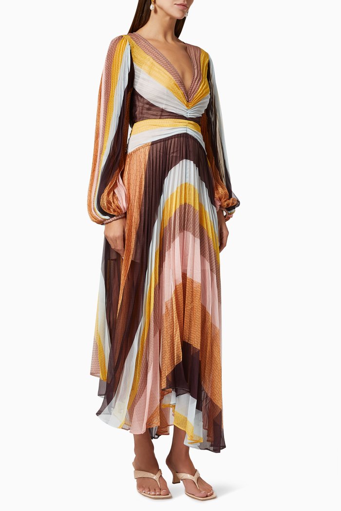 

The Astone Rainbow Stripe Dress, Multicolour