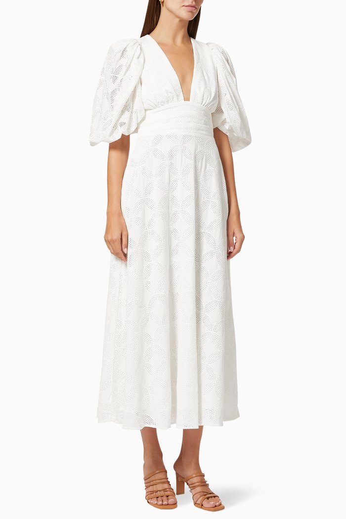 

Hamilton Dress in Cotton, Neutral