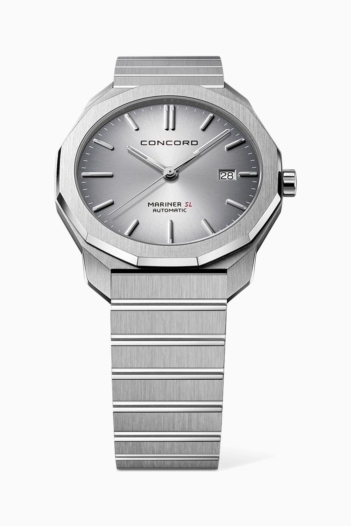 Mariner SL Automatic Watch, Silver