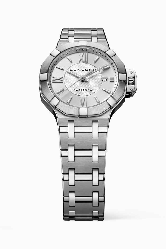 

Saratoga Quartz Watch, Silver