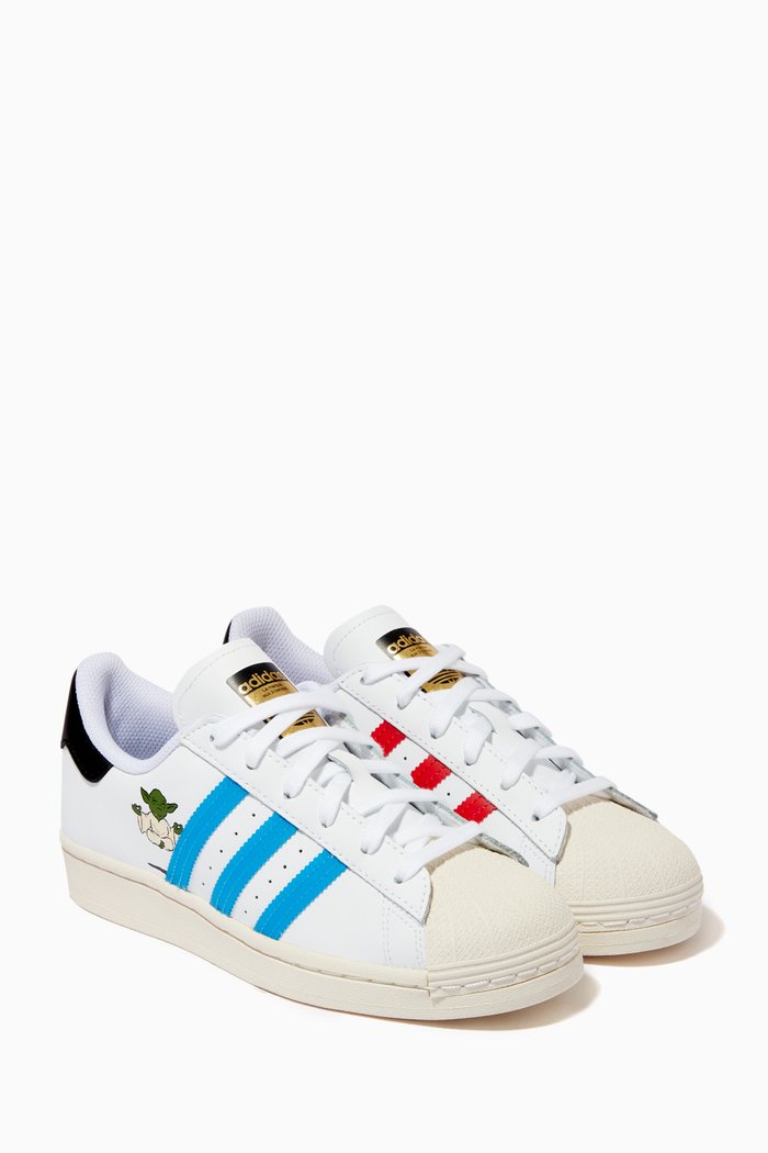 Superstar Star Wars Shoes in Leather, White