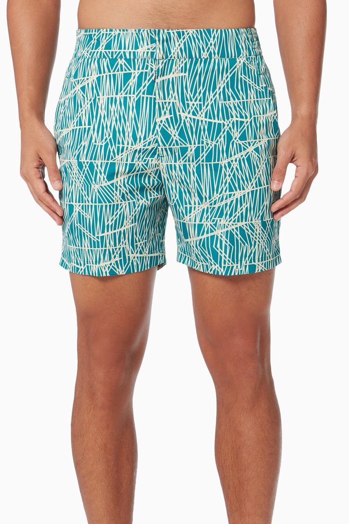 

Rocha Classic Swim Shorts in Nylon, Green