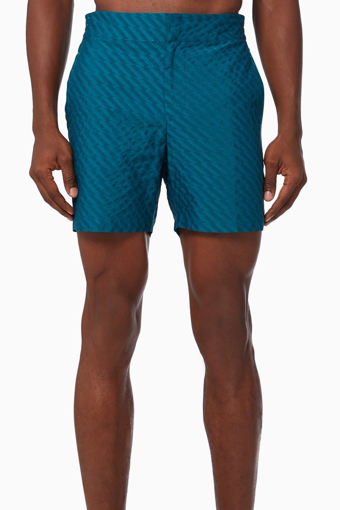 

Pepe Classic Swim Shorts in Nylon, Green
