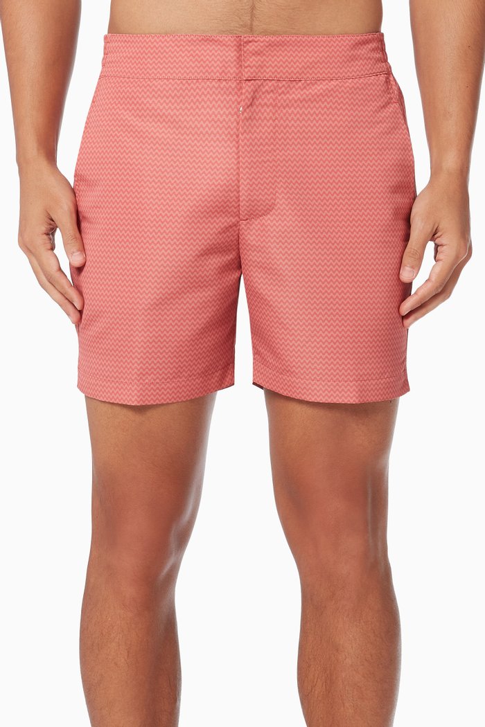 

Copacabana Classic Swim Shorts in Nylon, Red