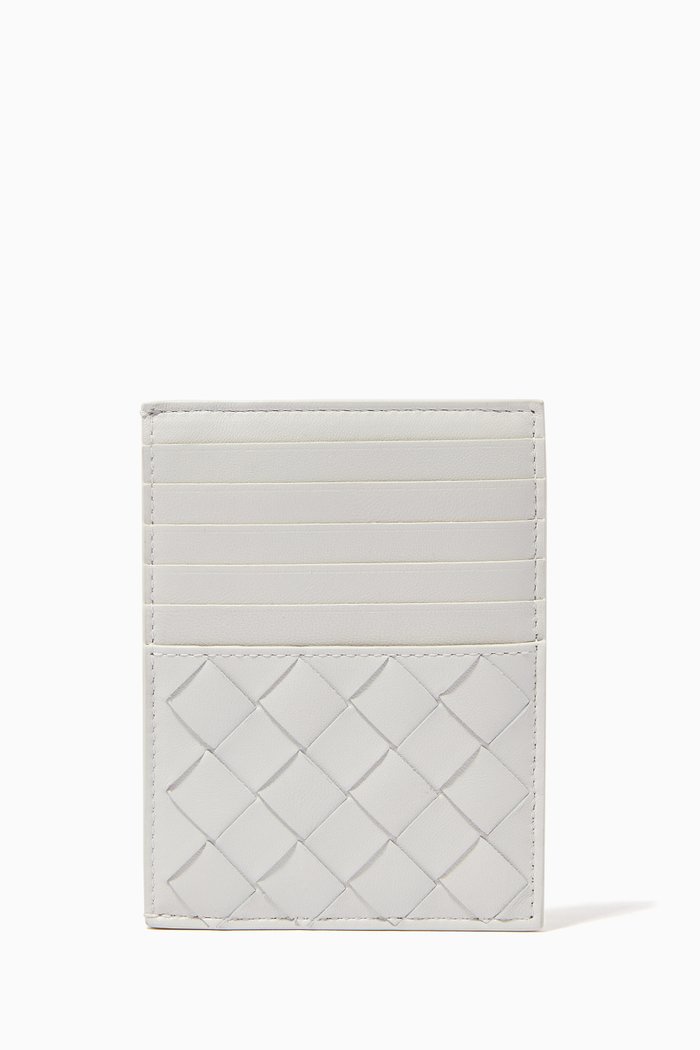 

Card Case in Intrecciato Nappa, White