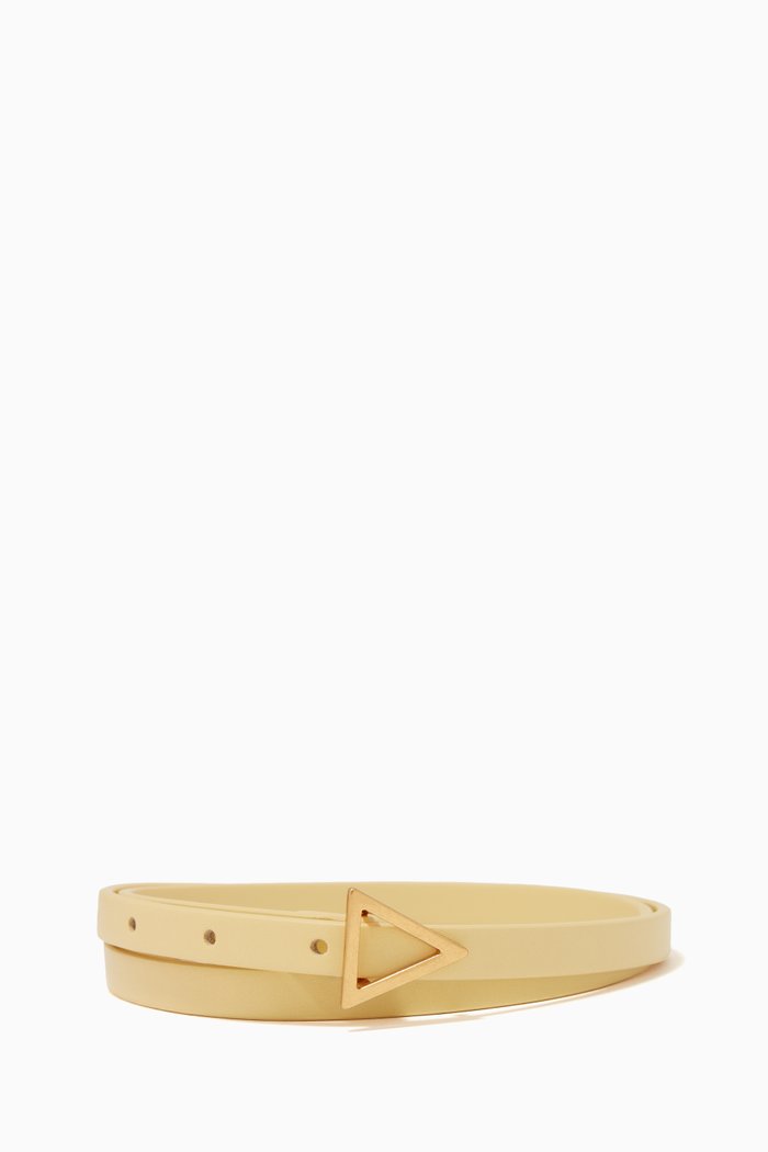 

Belt in Calfskin, Neutral