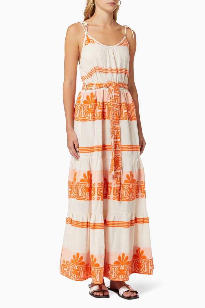 

Zakar Cotton Maxi Dress, Orange