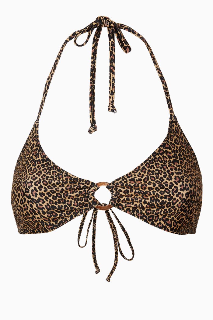 

Mian Bikini Top in Stretch Polyester, Multicolour