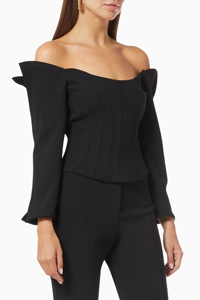

Henry Bodice Top, Black