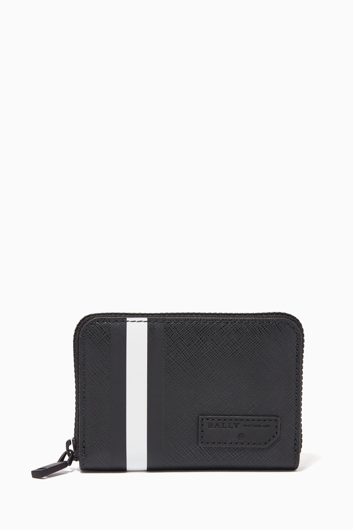 

Bivy Coin Wallet in Coated Canvas, Black