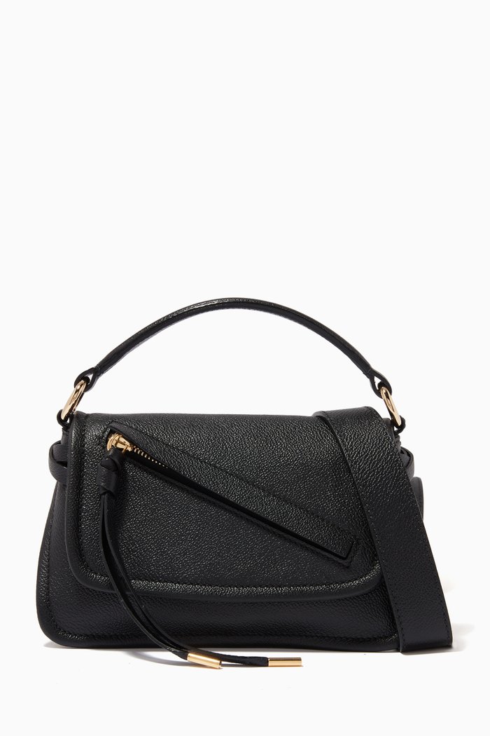 

Kyrah XS Crossbody Bag in Leather, Black