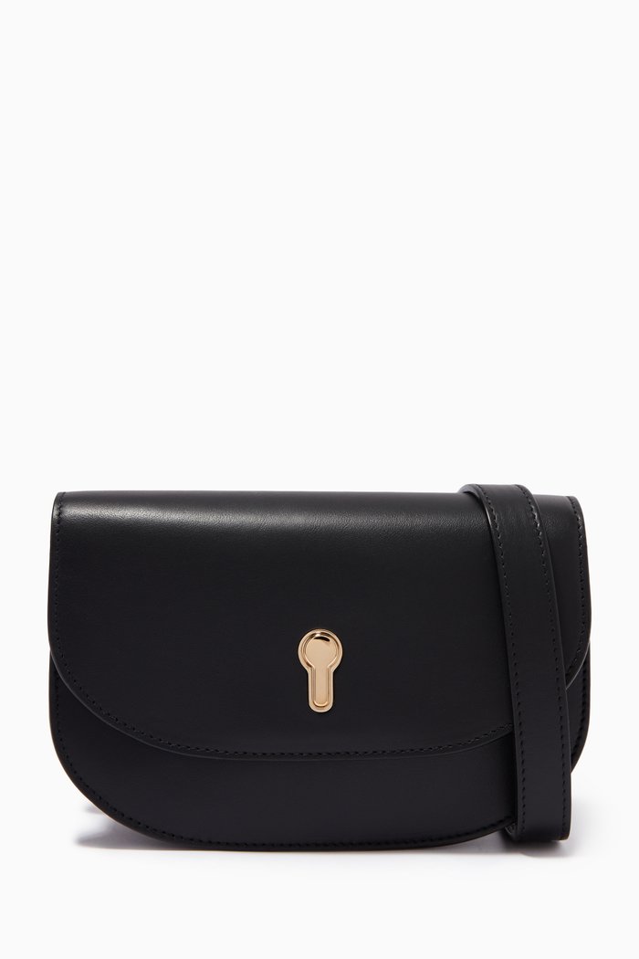 

Clio Minibag in Leather, Black