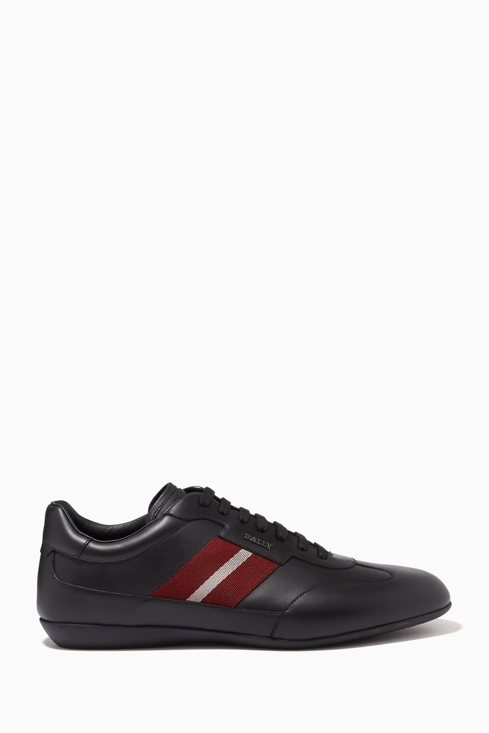 

Haldin Sneakers in Leather, Black