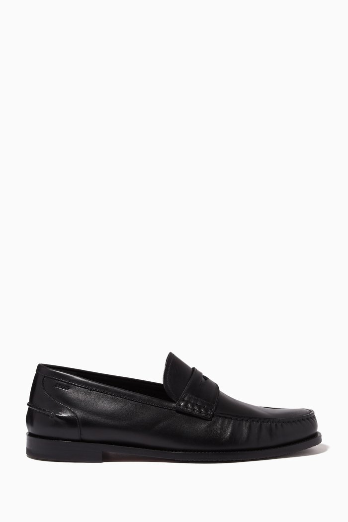 

Kebler Moccasins in Leather, Black