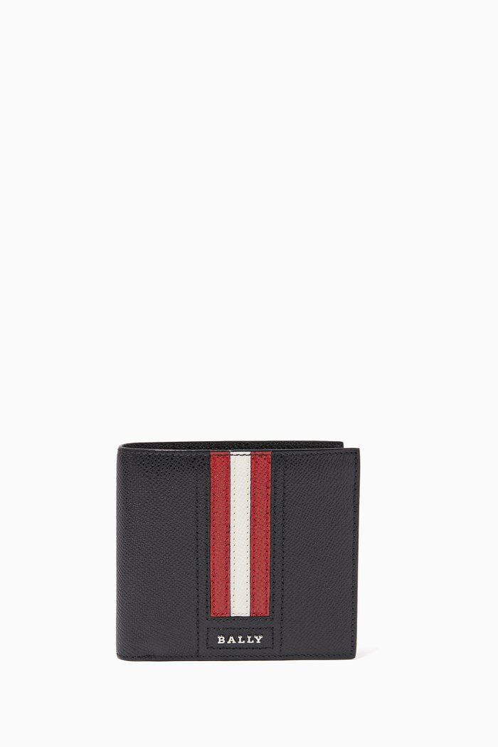 

Trasai Wallet in Leather, Black