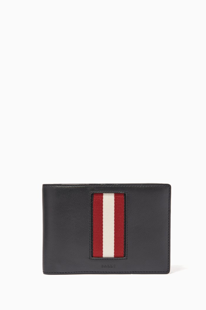 

Bhalek Wallet in Leather, Black