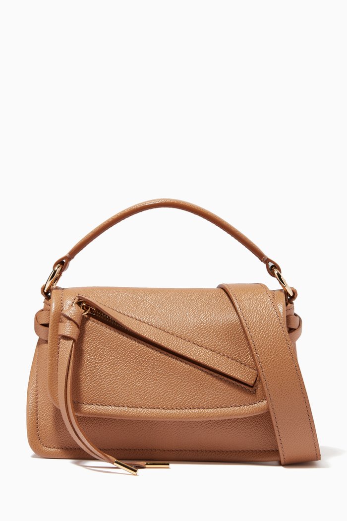 

Kyrah XS Crossbody Bag in Leather, Brown