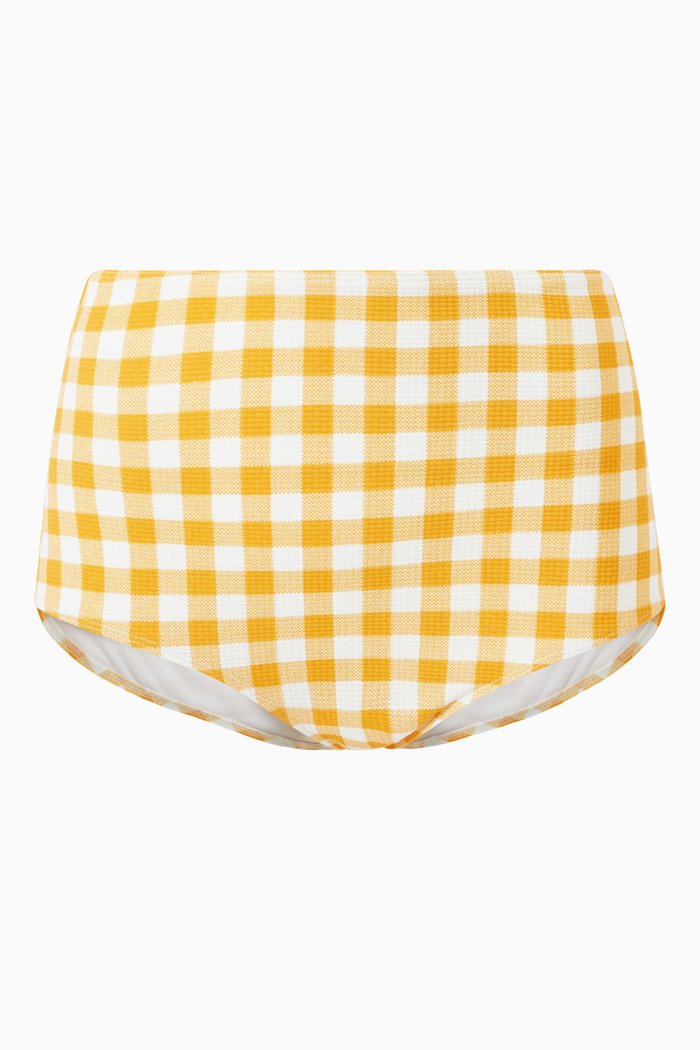 

Marina Bikini Bottoms in Nylon, Yellow