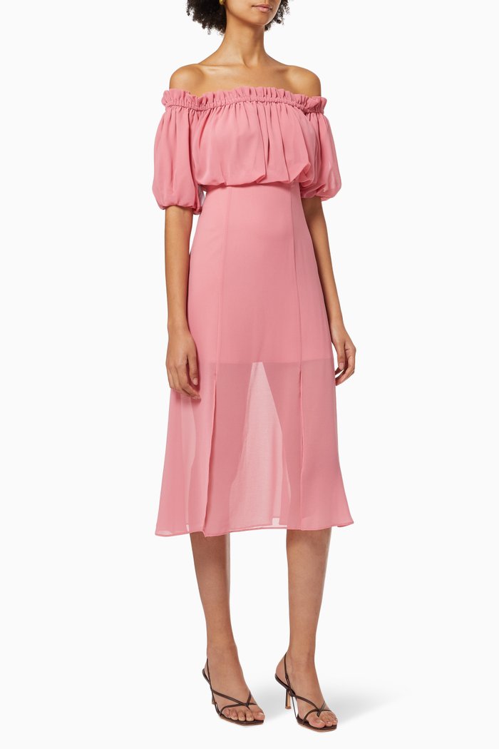 The Calla Dress, Pink