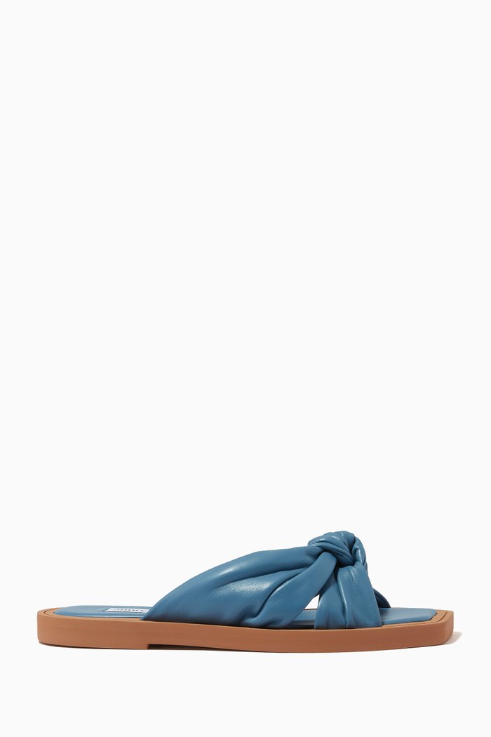 

Tropica Flats in Nappa, Blue