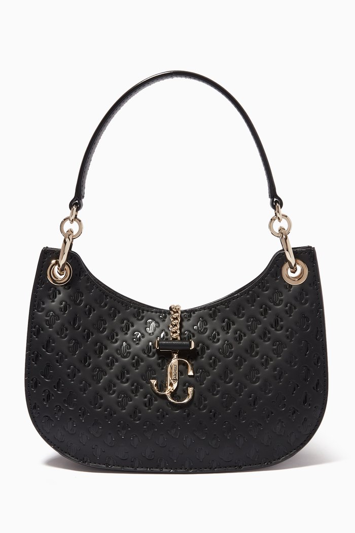 

Varenne Hobo/S Handbag in JC Leather, Black
