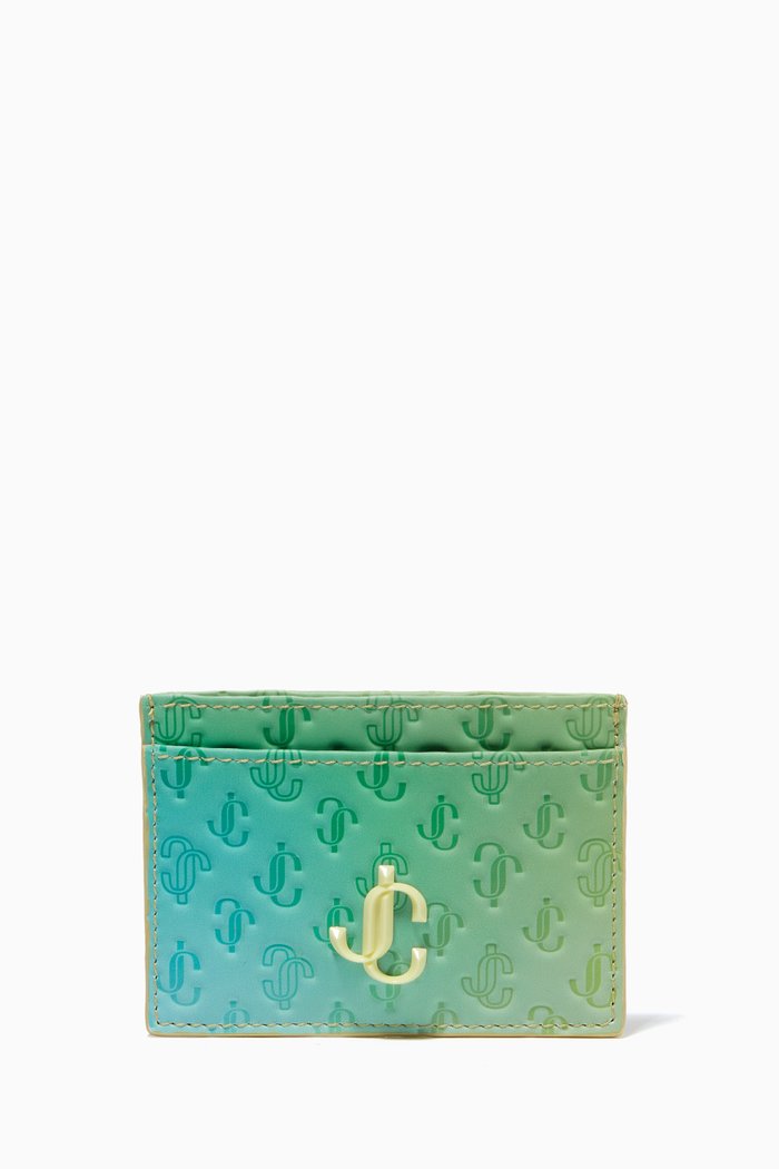 

Umika Card Holder in JC Leather, Green