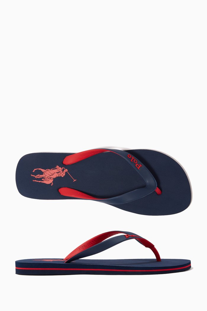 

Bolt Flip Flops in Rubber, Blue