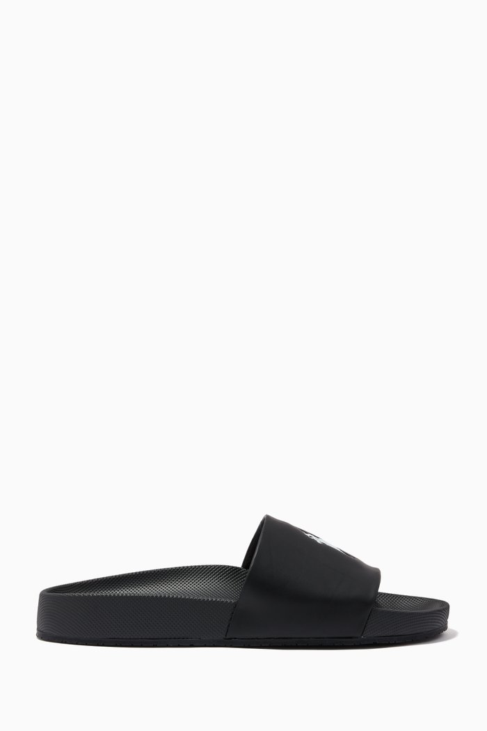 

Cayson Polo Slides in Polyurethane, Black