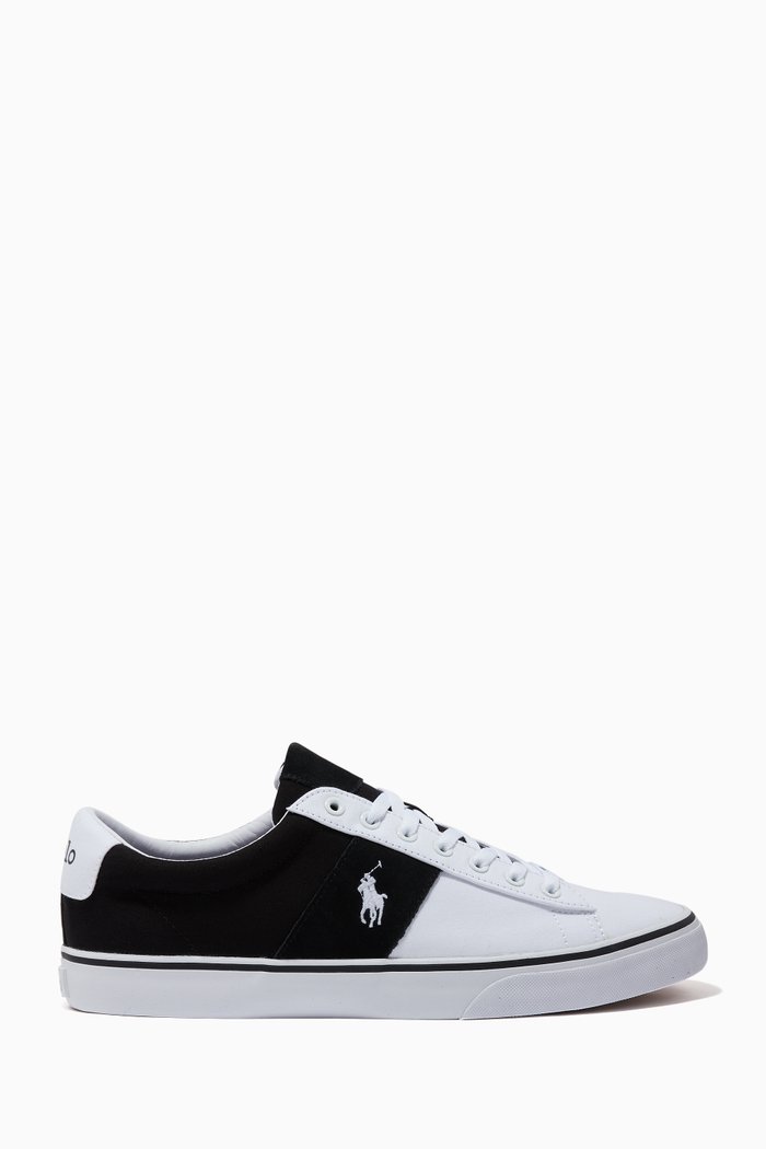 

Sayer Sneakers in Recycled Canvas, White