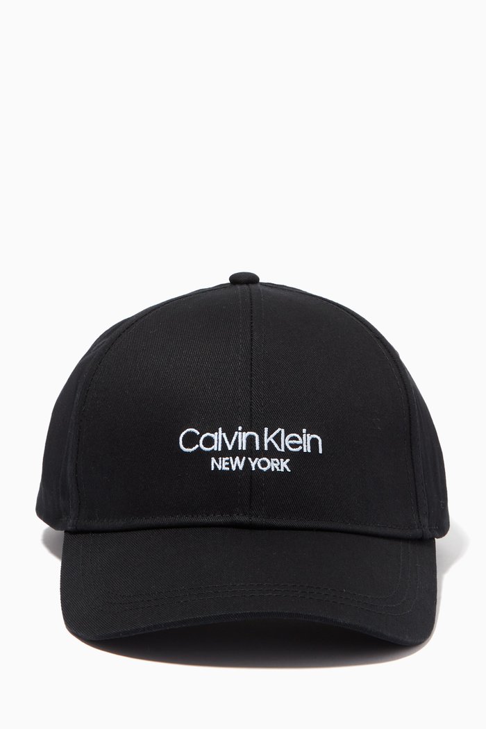 

Logo Cap in Cotton Twill, Black