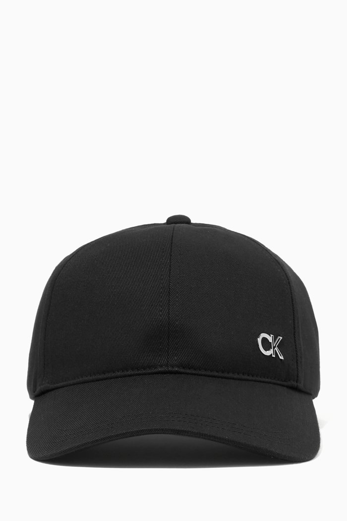 

Logo Cap in Twill, Black