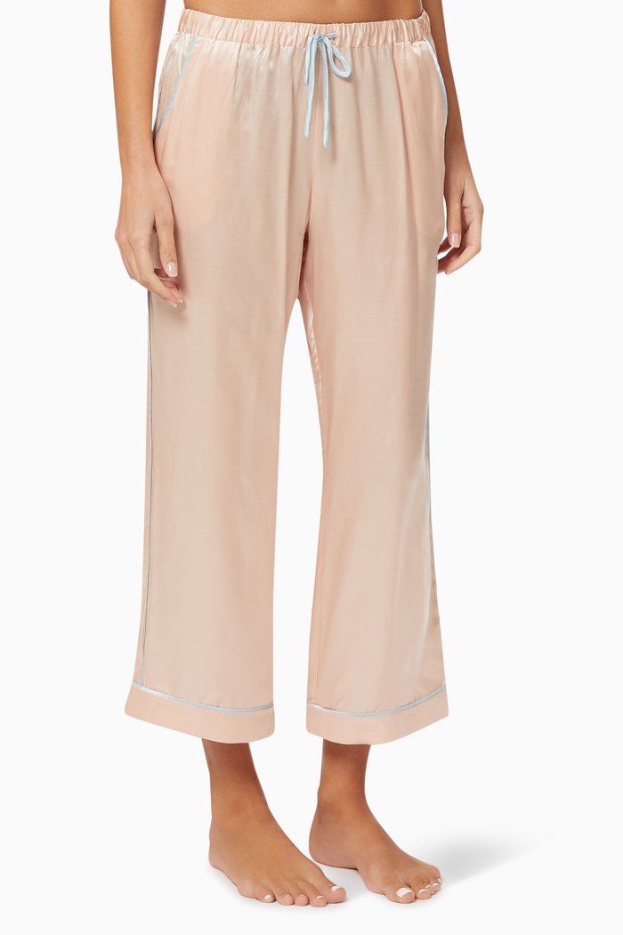 

Petal Pants in Silk, Pink