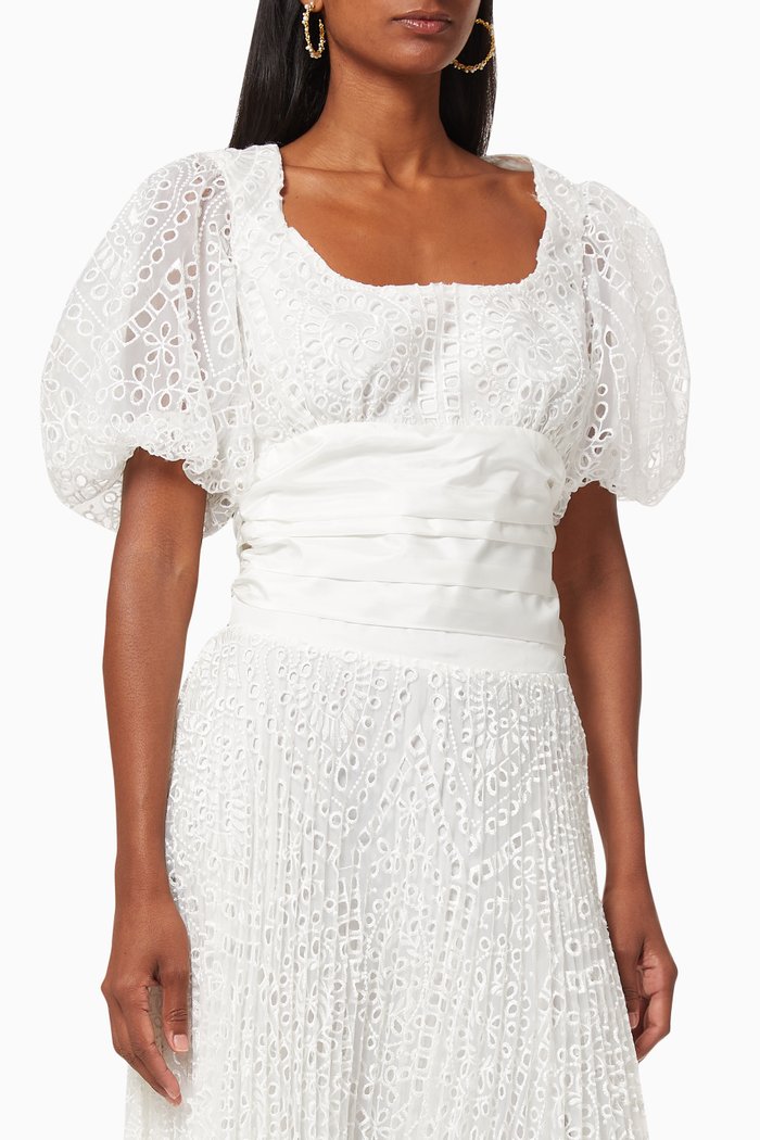 

Ingrid Embroidered Top, Multicolour