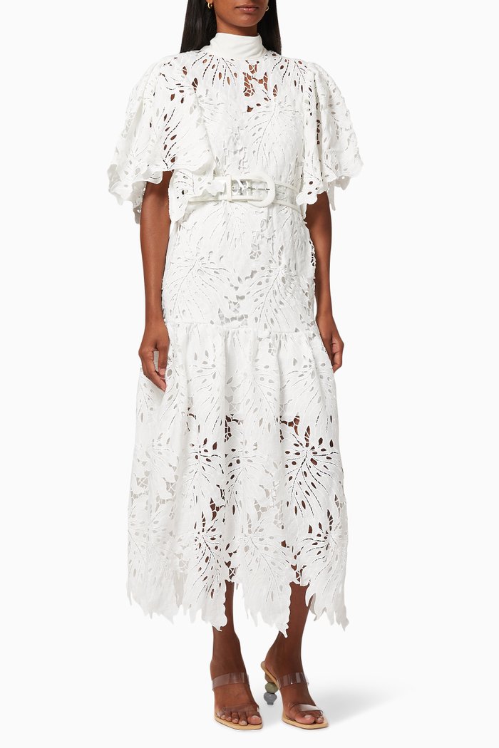 Rocky Midi Dress, White