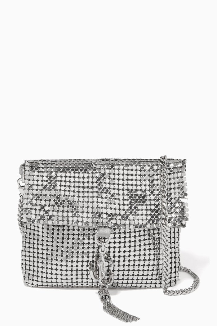 

Soft Cardholder in Crystal Mesh, Silver