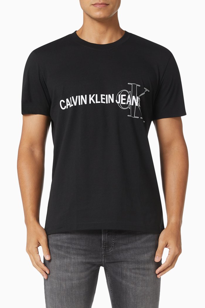 

Logo T-shirt in Organic Cotton, Black