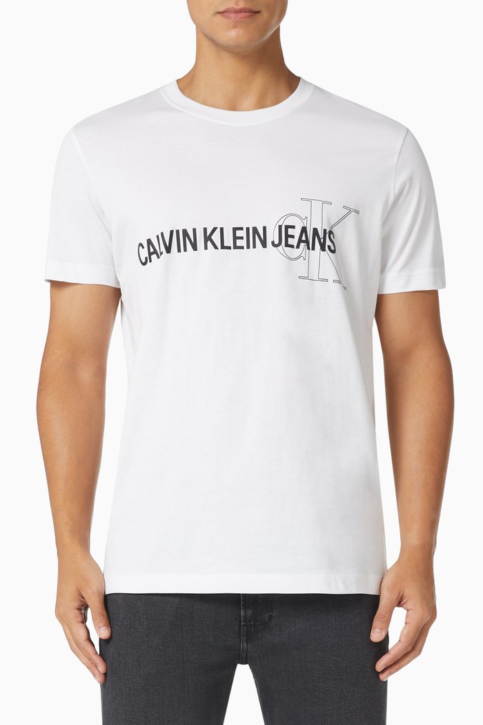 

Logo T-shirt in Organic Cotton, White