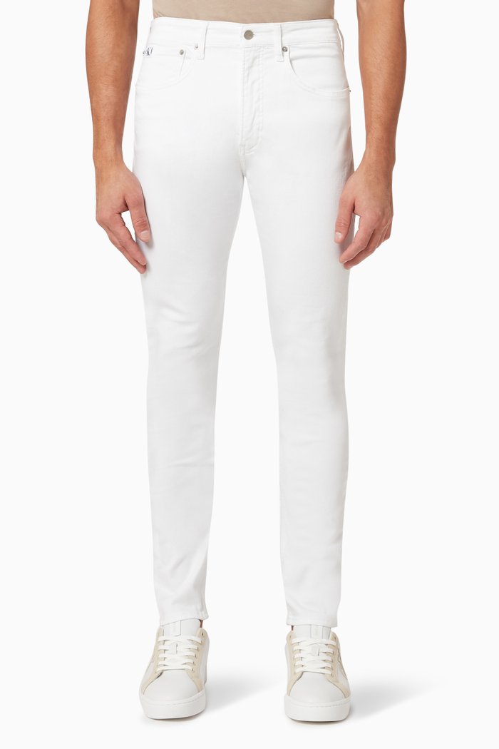

Skinny Jeans in Denim, White