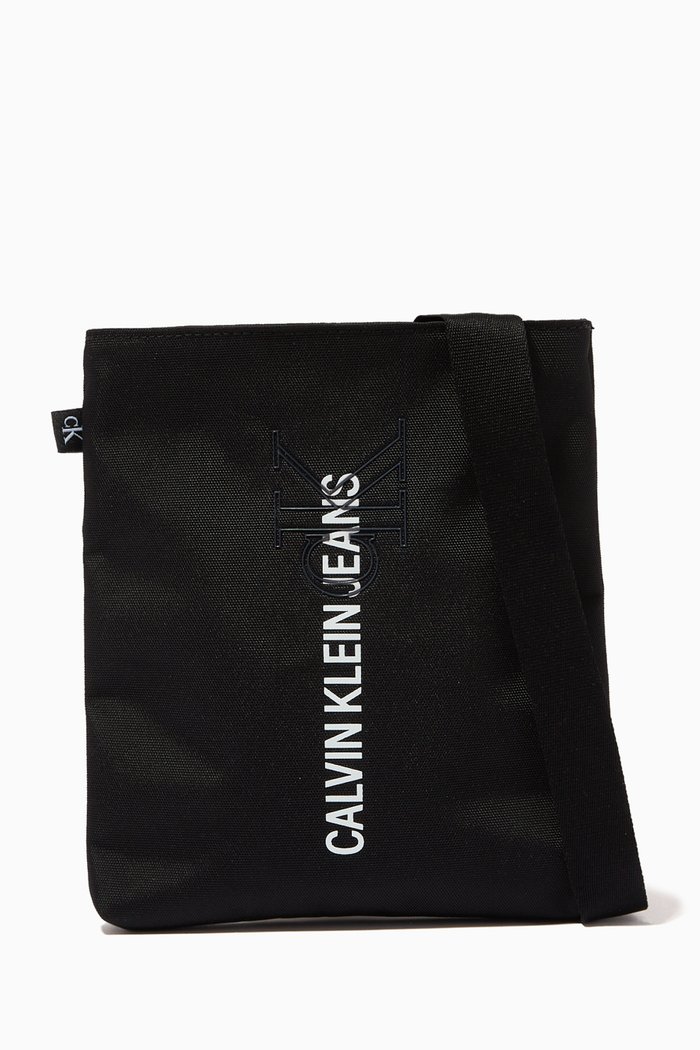 

CK Sport Essentials Flatpack in Recycled Canvas, Black