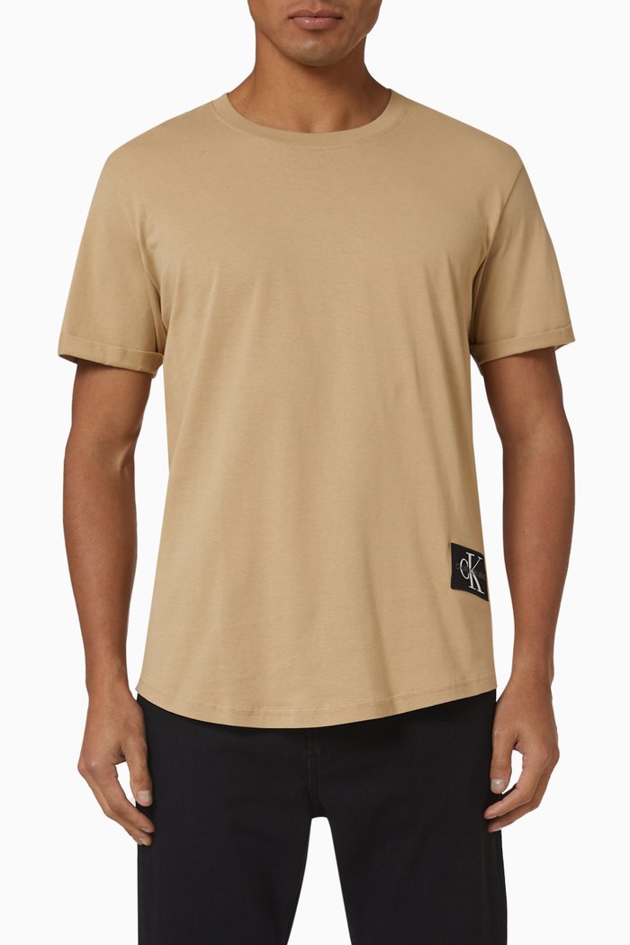 

Badge T-shirt in Organic Jersey, Neutral